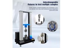 China Double Column Mechanical Tensile Testing Machines , AC Motor / 20KN Computer Control supplier