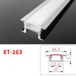 Easy Install Anodized Aluminium Lamp Groove Lightweight Screw Fixing for sale