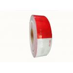 High Intensity Motorcycle Solas Red Reflective Tape For Vehicles , 1 ' 2 ' Reflective Tape Offer Printing for sale