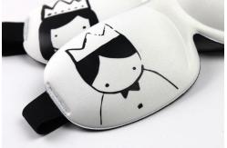 China 3D Memory Foam Luxury Sleep Mask Customized Bedtime Eye Cover supplier
