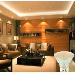 120 Beam Angle Led Light Bulbs Indoor High Lumen Gu10 Base Type 3000K - 6500K for sale