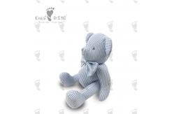 China 34 X 24cm Doll Plush Toy Grey Teddy Bear Child Friendly Customized Colour supplier