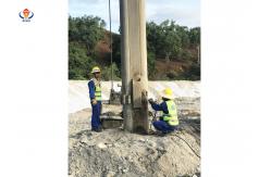 China High Power Vibroflot Drive Pile Machine  Strong Penetration Capacity 130KW supplier