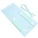 Biodegradable Folding Gift Box Embossed Foldable Packaging Box Corrugated for sale