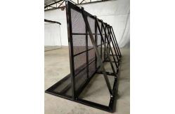 China Folding 1x1M Welded Crowd Control Fence Barrier For Music Festival supplier