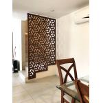 3D Modern Aluminum Privacy Fence Panels Security 358 Corrugated for sale