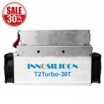 Used 2200W Bitcoin ASIC Miner Innosilicon T2T 30T 10nm FinFET Chip for sale