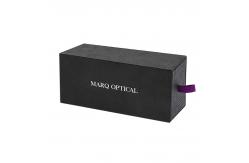 China Grey Board Sunglass Eyeglasses Drawer Paperboard Packaging Box with Dlod Foil Surface supplier