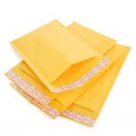 Natural Padded Roll Kraft Bubble  Mailer Light Purple Bubble Envelope for sale