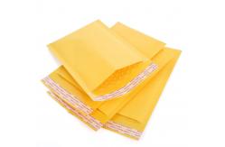 China Natural Padded Roll Kraft Bubble  Mailer Light Purple Bubble Envelope supplier