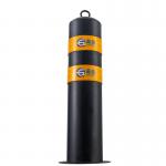 Semi Auto Lockable Parking Bollards Thickness 0.5mm IP68 Steel Safety Bollard for sale