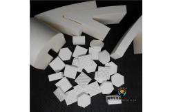 China Abrasion Resistant Alumina Ceramic Mosaic Plate Ceramic Lining Sheet 10x10x3mm supplier
