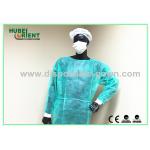 Polypropylene Disposable Isolation Gowns With Long Sleeve Durable use for prevent bacteria for sale