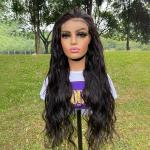 Brazilian hair 5x5 HD Lace Closure Body Wave 250g-350g weight for sale