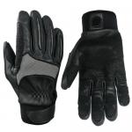 Hysafety Black Goatskin Rappel Gloves Tactical Rope Rescue Gloves for sale