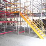 Grey Orange Shelf Supported Mezzanine Floor Racking 800kgs Custom Steel Mezzanine for sale