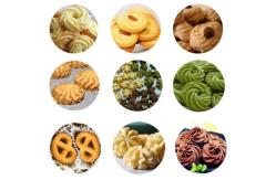 China Customized Electric Macaron Cookie Machine Extruder Fortune Dough Depositor supplier