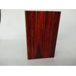 Machined Wood Finish Aluminium Profiles High Coating Hardness And Strong Adhesion