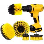 Polypropylene Scrub Medium Stiff Drill Brush Attachment 5pcs Per Set for sale