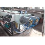 PLC control PVC Plastic Pipe Extrusion Line Double Screw Extruder Machine for sale