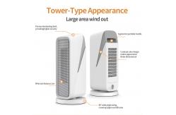 China ABS + PC Anti Flaming Desktop Heater Fan App Controlled For Household / Office supplier