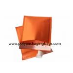 Orange Self Seal Padded Kraft Bubble Mailer Envelopes for sale