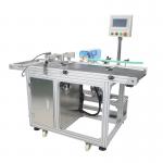 Auto Flat Card Bag Vacuum Suction Labeling Machine with Pneumatic System and Sticker for sale
