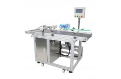 China Auto Flat Card Bag Vacuum Suction Labeling Machine with Pneumatic System and Sticker supplier