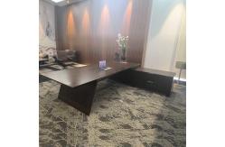 China Business Furniture Table And Chair Luxury Wooden Paint Boss Desk supplier