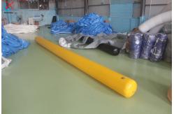 China Factory Long Floating Marker Buoy Water Swimming Buoy Inflatable Pipe supplier