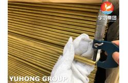China ASTM B111 C68700 Seamless Copper Alloy Tube For Cooler HT / ET Available supplier