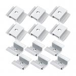 Adjustable Solar Panel Mid Clamp Aluminum Solar Module Clamps ISO9001 for sale