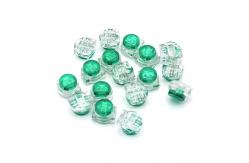 China Gel Filled Green Scotchlok Butt Connector Terminals Clear Plastic Case supplier
