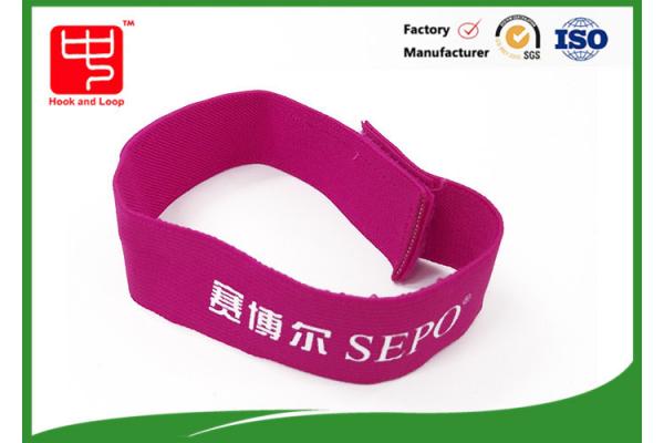 Logo printing elastic straps 30mm Width 250mm Length soft