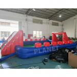 0.55mm Plato Inflatable Sports Games Soap Soccer Field Training Football Court Water Football Pitch for sale