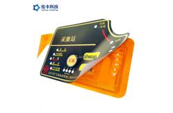 China Polyester Custom Membrane Switch Pad For Detecting Instrument supplier