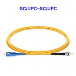 Fiber Patch Cord SC UPC ST UPC Single-Mode Single-Core Carrier-Grade OS2 Pigtail Customization for sale