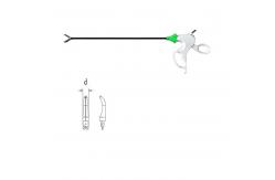 China Monopolar Disposable Laparoscopic Instruments Grasper For Hospitals supplier