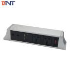 with hanging bracket  telephone interface used in meeting room desk hanging power socket