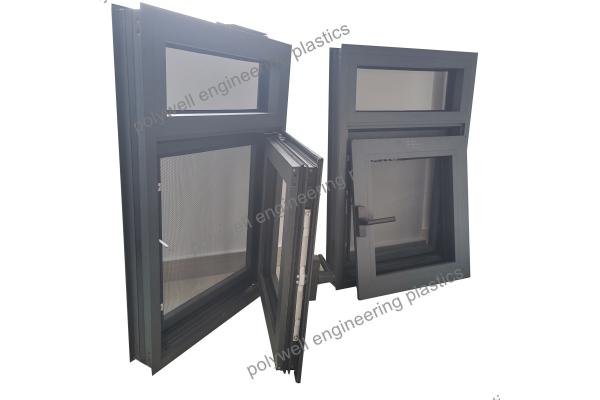 Customized Aluminum Sliding System Window With Double Low-E Glass System Window