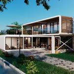 Double Floor 20ft Apple Cabin Luxe Interior Portable Prefab Living House for sale