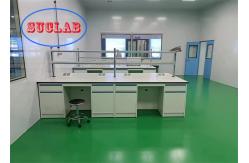 China Multi Functional Lab bench Malaysia with Reagent Rack and Splash Proof Box supplier