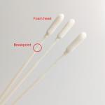 Sterile Foam Tipped Swabs with Breakpoint – Independent Packages, for Clinical, Industrial, and Environmental Sampling for sale