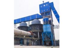 China Active Lime Rotary Kiln Metallurgy Machine With 1350/1250 ℃ Burning Temperature supplier