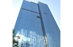 China Custom House Curtain Wall Sound Insulation Soundproof Curved Curtain Wall supplier