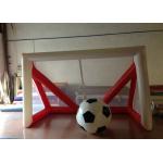 Children Inflatable Football Games Airtight inflatable goal for football games Children football score games for sale