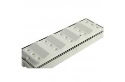 China Wall Mounted Waterproof Self Testing Emergency Lights 220V with PC Diffuser supplier