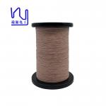 1ustc-F 40awg /10 Enamel Coated Wire Nylon / Polyester Served Silk Covered for sale