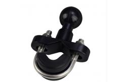 China TPU Handlebar U Shape Motorcycle Cellphone Holder With Charger 360D Rotation supplier