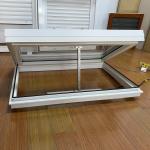 Double Tempered Glass Aluminum Skylight Frame Aluminum Powder Coating Skylight Extrusions With Insulation for sale